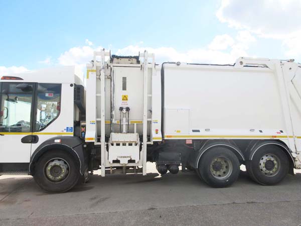 REF 43 - 2013 Dennis Elite 6 Refuse Truck with Front pod For Sale